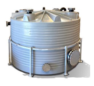 West Coast Poly - 38,000L Raw water Storage Tank + Cyclonic Ring