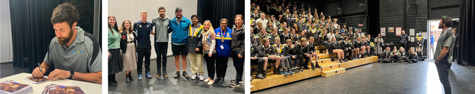 West Coast Poly Brand Ambassador Josh Kennedy - Meet and Greet - Narrogin High School