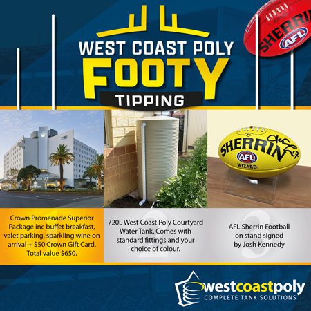 West Coast Poly - Footy Tipping 2023 - Major Prizes