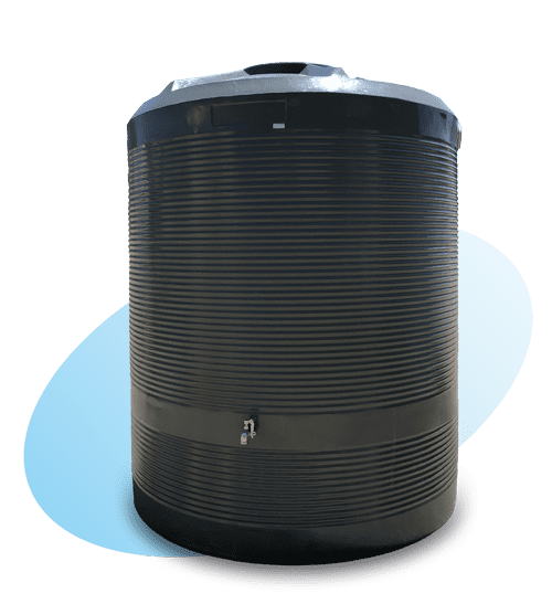2,500L Residential West Coast Poly Water Tank