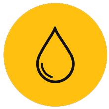 Water Tanks Icon Yellow