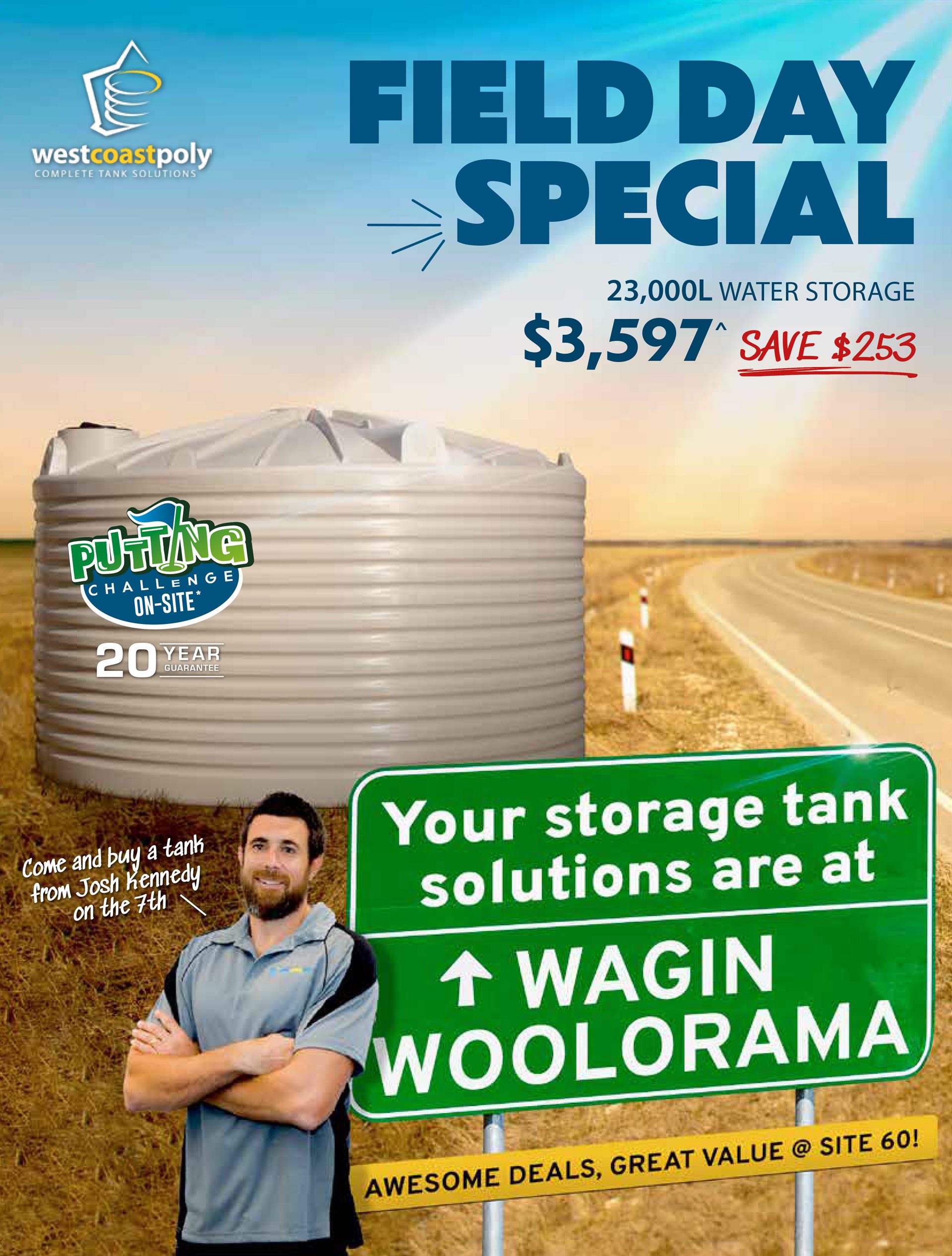 West Coast Poly - Wagin Woolorama 2025 - webpage flyer