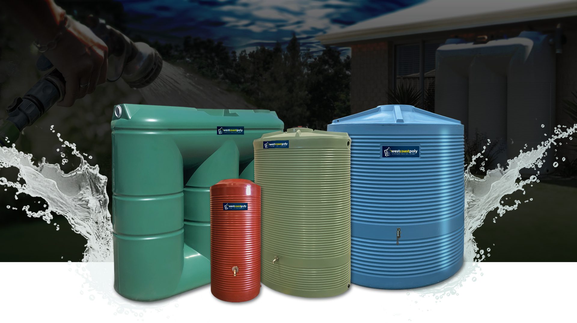 Residential Rain Water Catchment Products - West Coast Poly