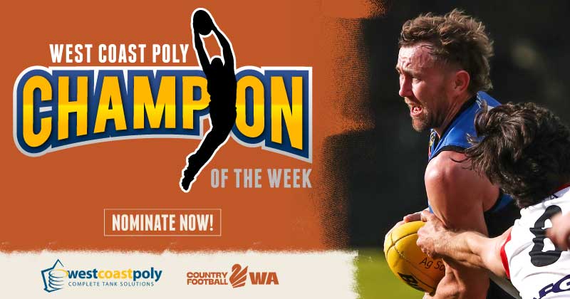 Champion Of The Week Nominate Now