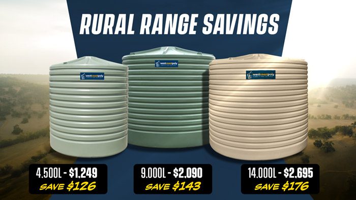 EOFY email imagesRural Range EOFY Sale 2025 - West Coast Poly's Rural Range Savings