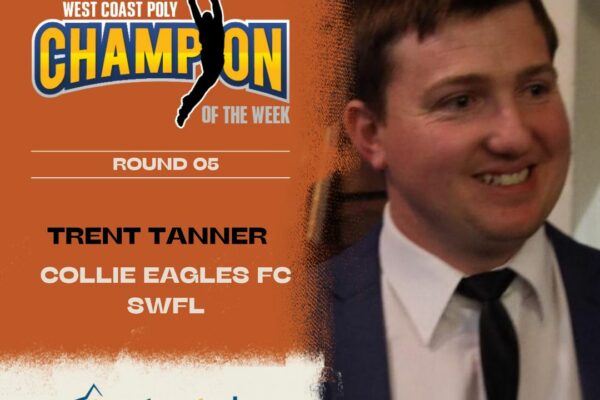 West Coast Poly Champion Of The Week - Round 5 - Trent Tanner - Wacfl