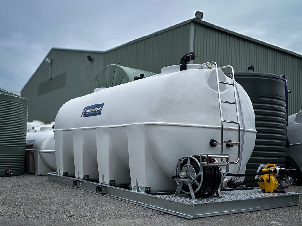 Water Cartage Tank On Skid Frame For Department Of Biodiversity Conservation &Amp; Attractions