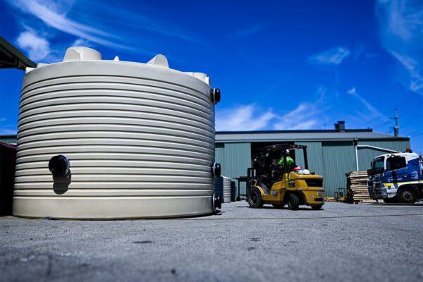 L Raw Water Tank for Gold Mining in Kalgoorlie