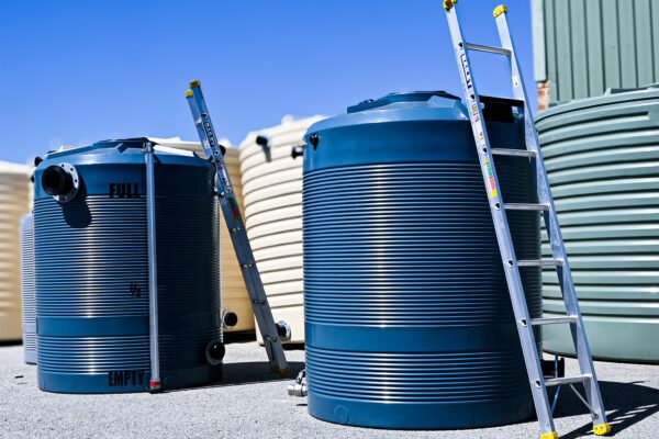 Industrial Tanks With Ladder