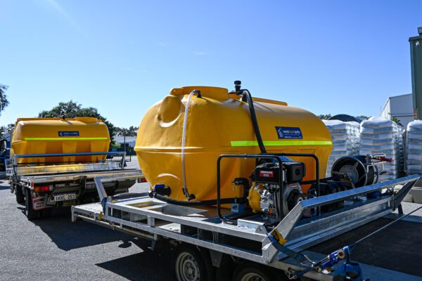 Skid Mounted Tank and Pump Fire Fighting Units For Mine Site