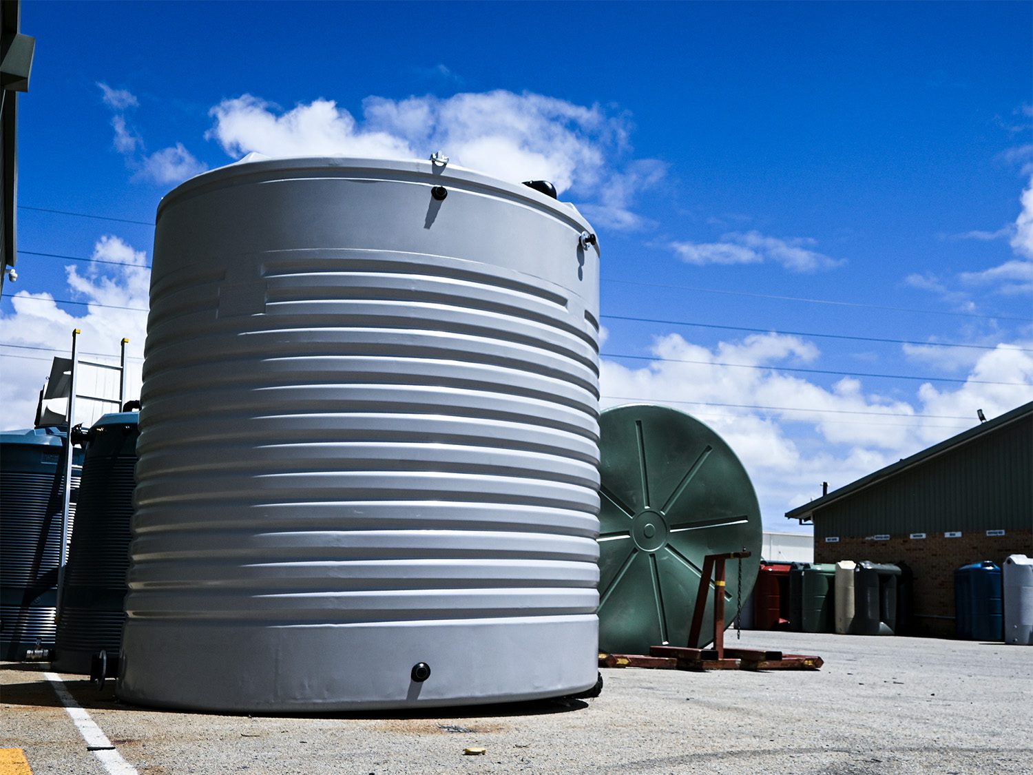 Chemical Storage Tank For Aluminium Mining