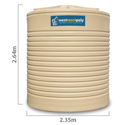 West Coast Poly - 10,000L Water Storage Tank