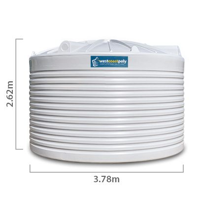 West Coast Poly - 25,000L Water Storage Tank